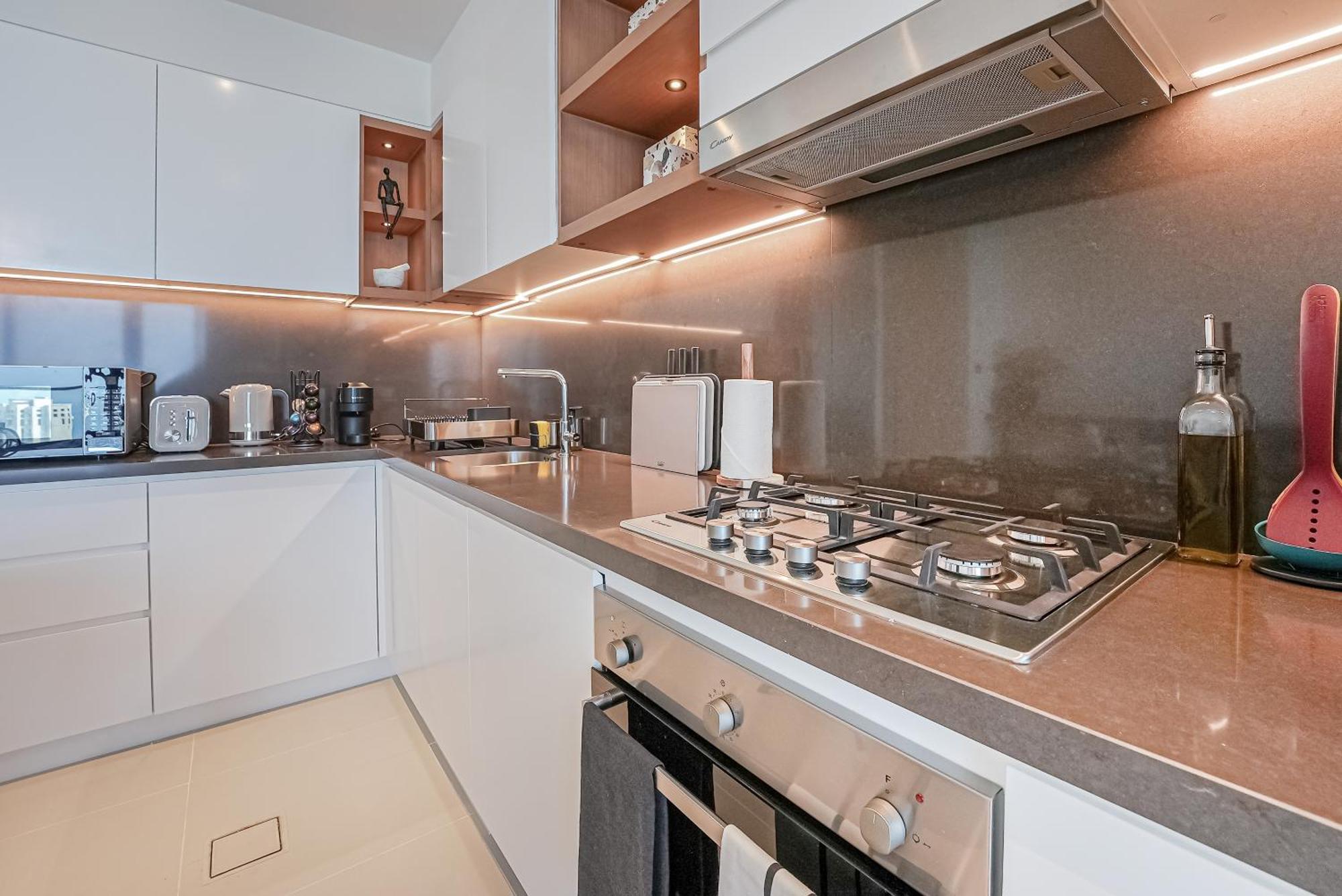 Modern 2Br High Floor Haven In Vida Dubai Marinaアパートメント エクステリア 写真