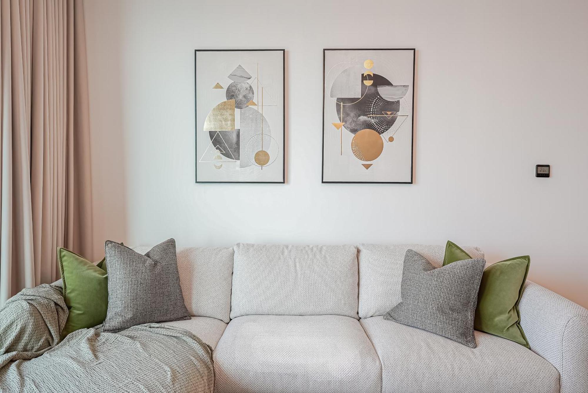 Modern 2Br High Floor Haven In Vida Dubai Marinaアパートメント エクステリア 写真